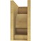 Ekena Millwork 10"W x 20"D x 20"H Classic Alma Rough Cedar Woodgrain TimberThane Corbel, Primed Tan CORUR10X20X20ALMRCPR - alternate 2